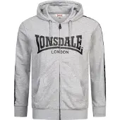 Lonsdale Bigton Genser Med Hel Glidelås