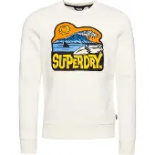 Superdry Vintage Travel Sticker Collegegenser