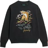 Superdry Suika Embroidered Loose Collegegenser