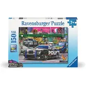 Ravensburger Puslespill - 150 Brikker - Police På patrulje - - OneSize - Puslespill