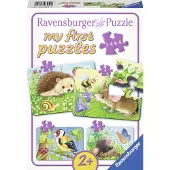 Ravensburger Puslespill - My First - 4 forskjellige - Sweet Gard - - OneSize - Puslespill