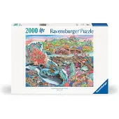 Ravensburger Havfortelling-puslespill 2000 Stykker