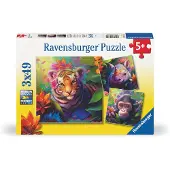 Ravensburger Jungle Babies, 3x49pc