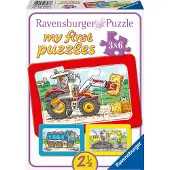 Ravensburger Puslespill - My First - 3x6 Brikker - Work - - OneSize - Puslespill