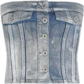 Karl lagerfeld Jeans B1w11023 Ermeløs Topp