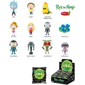 MONOGRAM Rick Og Morty Serie 1 3d Pvc-veskeklemmer 24 Enheter