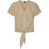Vero Moda Melony Kort Ermet Bluse