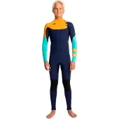 Hurley Advant 3/2 Mm Junior Våtdrakt Med Lange Ermer Og Glidelås På Ryggen
