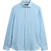 Superdry Vacation Linen Skjorte Med Lange Ermer