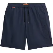 Superdry for man. M3010246A Premium navy embroidered swimming costume (M), Beachwear, Recycled Polister, Sustainable