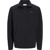 Jack & Jones Matty Logo Halv Glidelås Genser
