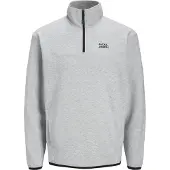 Jack & Jones Matty Logo Halv Glidelås Genser