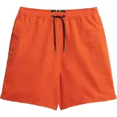 Superdry for man. M3010246A Premium embroidered swimming costume 43.2 cm orange (XXL), Beachwear, Recycled Polister, Sustainable