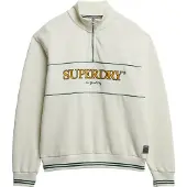 Superdry Country Club Loose Halv Glidelås Genser