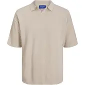 Jack & Jones Linen Knit Kortermet Poloskjorte