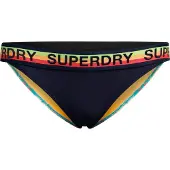 Superdry for woman. W3010401A Bikini bottoms with logo Classics black (M), Beachwear, Recycled Polister, Sustainable