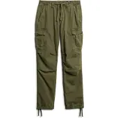 Superdry for woman. W7011070A Low rise cargo trousers For green (30/32), Casual, Cotton
