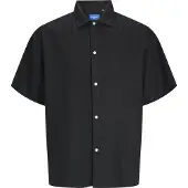 Jack & Jones Faro Linen Oversized Kortarmet Skjorte