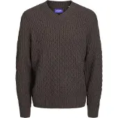 Jack & Jones Cosy Cable V-hals Genser