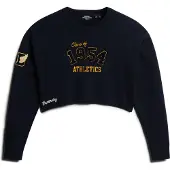 Superdry Varsity Crop Crew Collegegenser