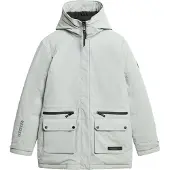 Superdry for woman. W5011732A Quilted city parka grey (M), Casual, Synthetic
