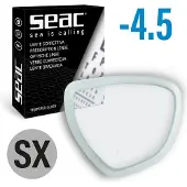Seac Sub X Eagle Venstre Styrke Glass