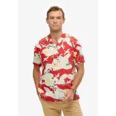 Superdry Merchant Hawaiian Kortarmet Skjorte
