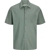 Jack & Jones Mykonos Plisse Kortarmet Skjorte