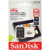 SanDisk Ultra microSDXC-minnekort SDSQUNR-128G-GN6MN - 128GB