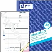 Avery 721, Blå, Hvit, Papir, 148 mm, 210 mm
