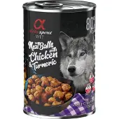 Alpha Spirit Dog Meatballs 6 x 400 g – kylling og gurkemeie