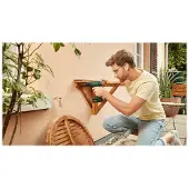 Bosch Powertools Bosch EasyDrill 18V-40 - 241 drill/driver - trådløs - 2 hastigheter - nøkkelfri borhylse 13 mm - 40 N·m inkludert lader - 18 V