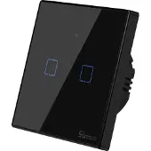 Sonoff Berøringslys Wifi + Rf 433 T3 Eu Tx 2 Kanaler