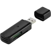 Vivanco - Kortleser (MS, SD, MS Duo, MS PRO Duo, RS-MMC, microSD, SDHC, MS Micro, SDXC) - USB 2.0