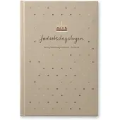 Forlaget WITHWHITE Fødselsdagsbok A4 | Julie Dam Andersen | Språk: Dansk