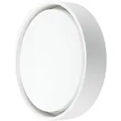 SG ARMATUREN Væg-/Loft Frame Round LED 7W 3000K, 670 lumen, hvid, IP65