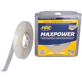 Hpx Max Power Gjennomsiktig Dobbeltsidig Tape 19 Mm X 16.5 M