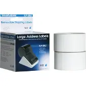 Seiko Instruments SLP-2RLE - Hvit - 36 x 89 mm 520 stk (2 rull(er) x 260) adresselapper - for Smart Label Printer 220, 620, 650SE, Pro