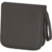 Hama CD/DVD Nylon Wallet 32 - Lomme for CD/DVD-plater - 32 plater - 600D nylon - svart, blå