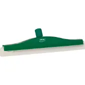 Vikan Gulvskrape, , 40x11x7,5 cm, grønn, cellegummi/PP, 40 cm, med svingledd og dobbelt blad