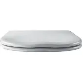 Pressalit Scandinavian PLUS 758 toalettsete soft close løft-av, hvit