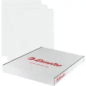 Esselte - L-formet mappe - for A4 (210 x 297 mm) - gjennomsiktig (en pakke 100)
