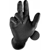 Grippaz nitrilhansker 246 Black, 50 stk