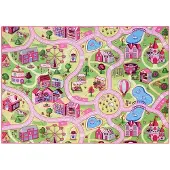 Rebel Roads Tivoli lekematte 140 x 200 cm, rosa