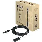 Club 3D CAC-1411 - USB-forlengelseskabel - USB-type A (hann) til USB-type A (hunn) - USB 3.2 Gen 2 - 900 mA - 5 m