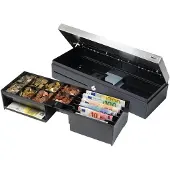 Safescan SD-4617S - Cash Drawer - svart, sølv