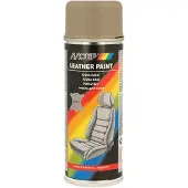 Motip læder og vinyl maling Beige/Grå 200ml