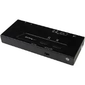 StarTech.com Startech 2x2 HDMI Matrix Switcher - 4K UltraHD HDMI Switch with Fast Switching, Auto-Sensing and Serial Control (VS222HD4K) - Video/audio switch - 2 x HDMI - stasjonær