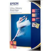 Epson Ultra Glossy Photo Paper - Blank - 130 x 180 mm 50 ark fotopapir - for EcoTank ET-1810, 2810, 2811, 2814, 2815, 2820, 2825, 2826, 2850, 2851,...