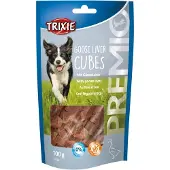 Trixie PREMIO Goose Liver Cubes Dog Treats 100g